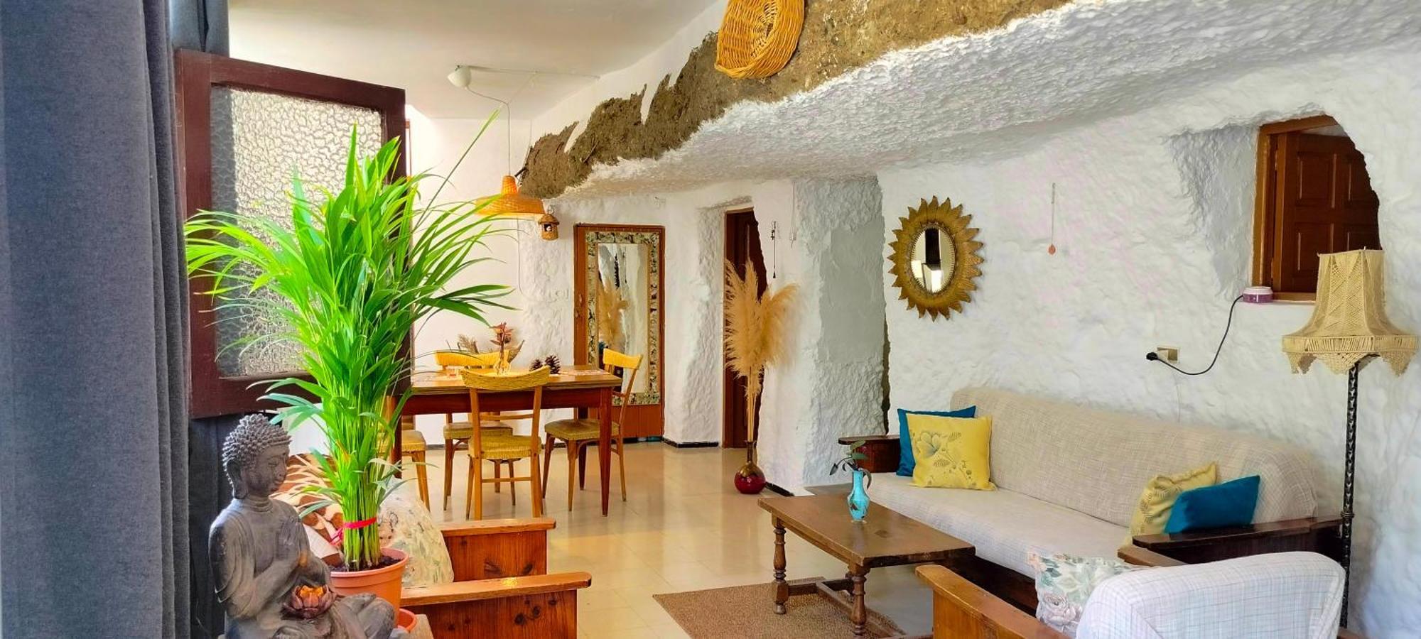 Casa Cueva Rural Trebola, Artenara Juncalillo Екстер'єр фото