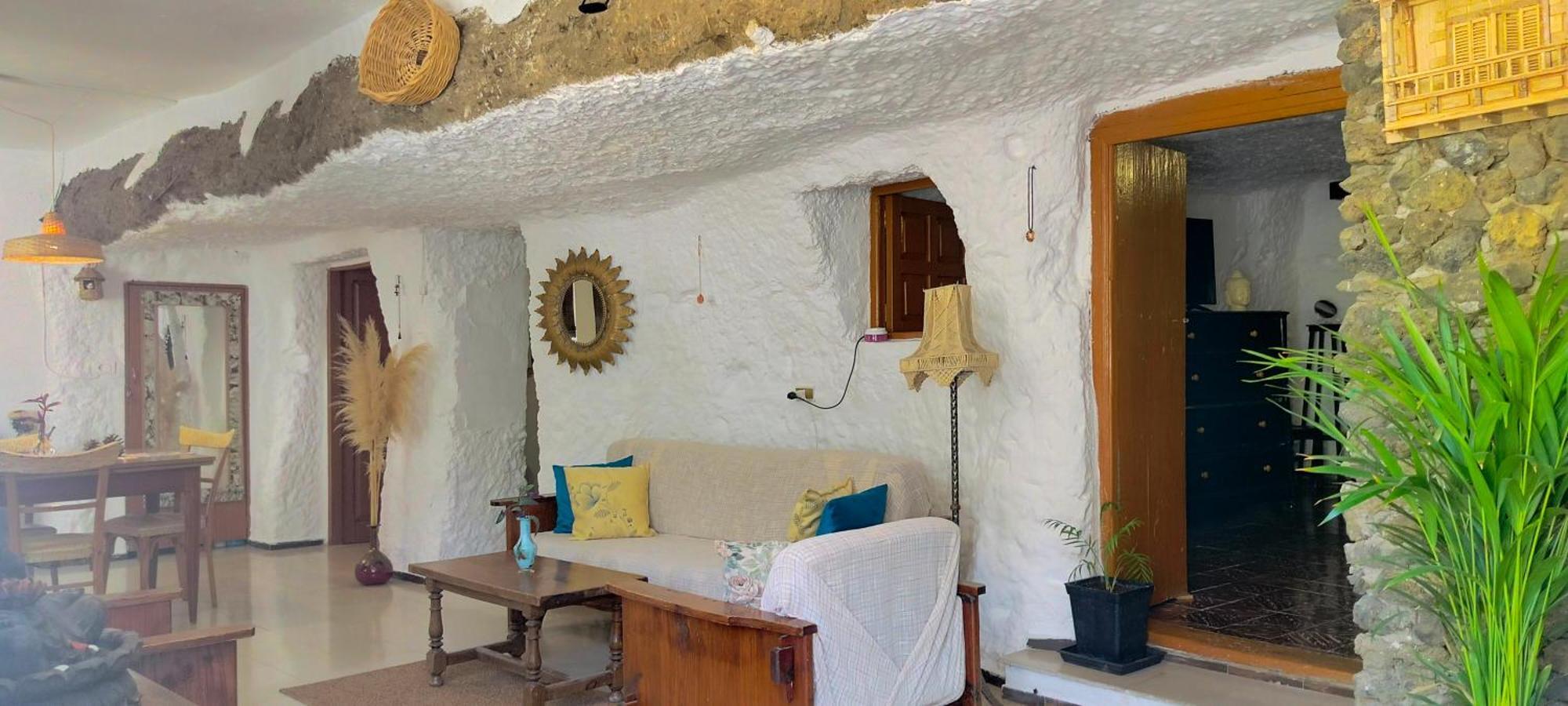 Casa Cueva Rural Trebola, Artenara Juncalillo Екстер'єр фото