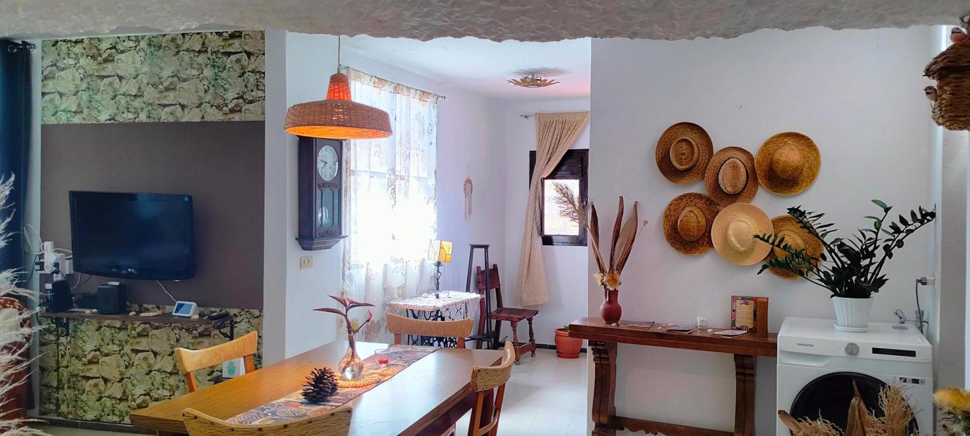 Casa Cueva Rural Trebola, Artenara Juncalillo Екстер'єр фото